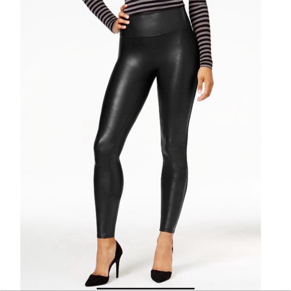 SPANX® Faux Leather Leggings